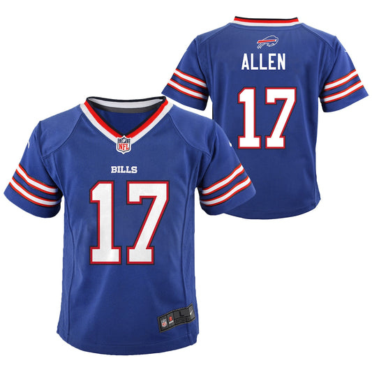 Youth Josh Allen Nike Bills Game Jersey - Blue