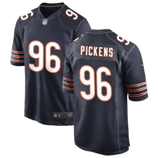 Zacch Pickens Chicago Bears Nike Game Jersey - Navy