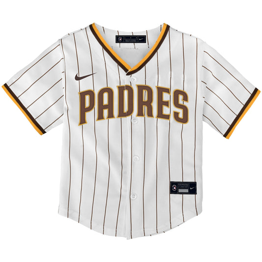 Youth  Nike Padres Replica Team Jersey - White